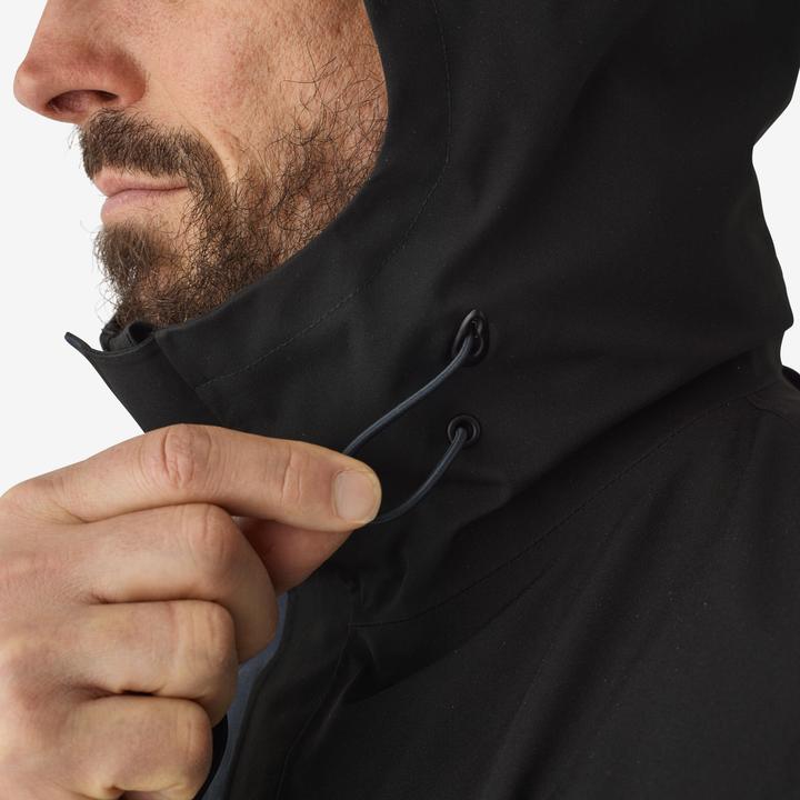 Immagine prodotto Caperlan Giacca da pesca FJ 500 WPF impermeabile da uomo grigio/nero (M)