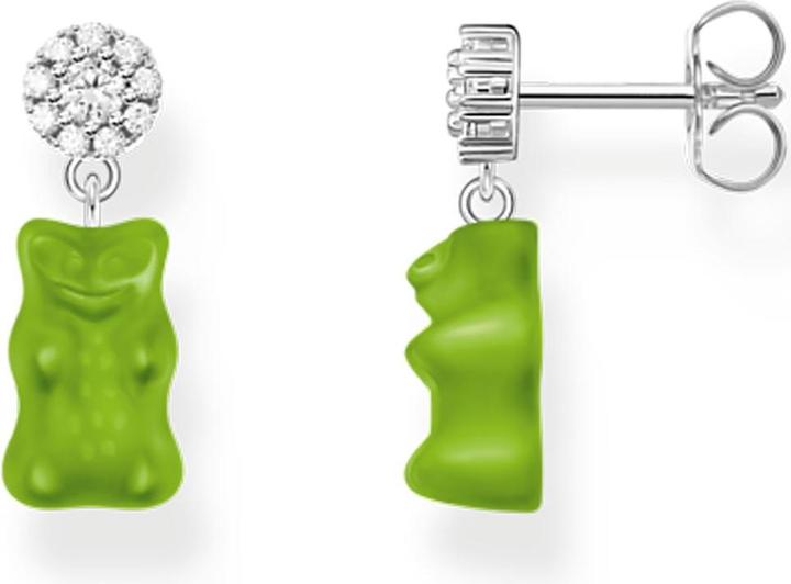 Image du produit Thomas Sabo Ohrstecker mit grünen Goldbären Silber (Argent 925)