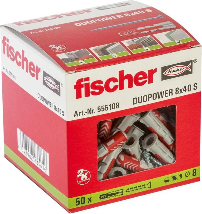Image du produit Fischer 90943 Oesenschr GS 8X80 NV (50 pcs)