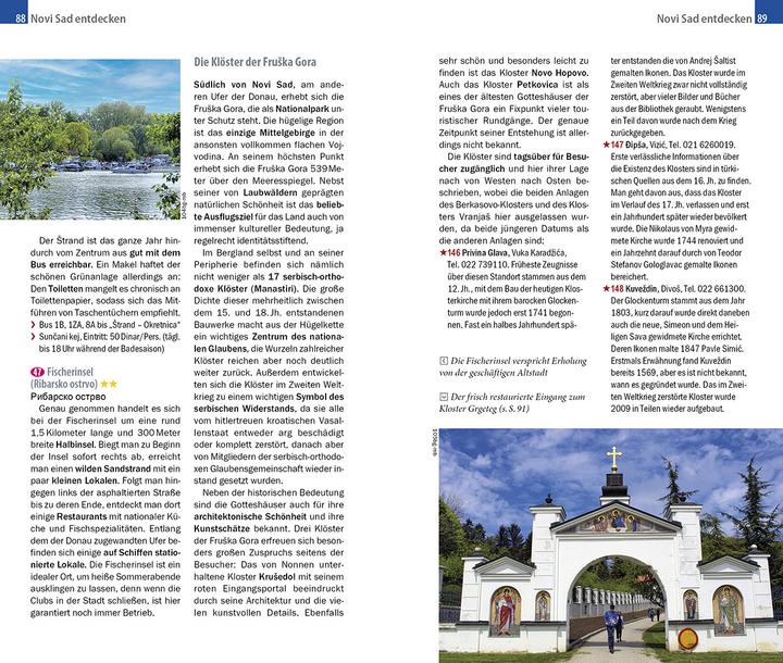 Actual product image CityTrip Belgrad und Novi Sad (German, Markus Bingel, 2024)