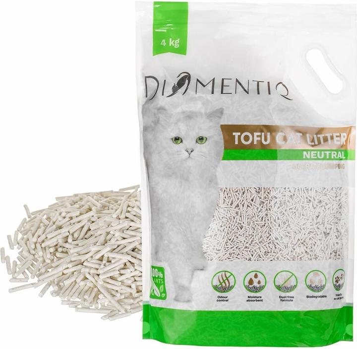 Actual product image Diamentiq Tofu (Antibacterial, Clumping, Non-dusting, 4 kg)