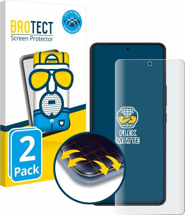 Immagine prodotto BROTECT Protezione dello schermo opaca a copertura totale (2 Pezzo/i, Asus ROG Phone 8 Pro)