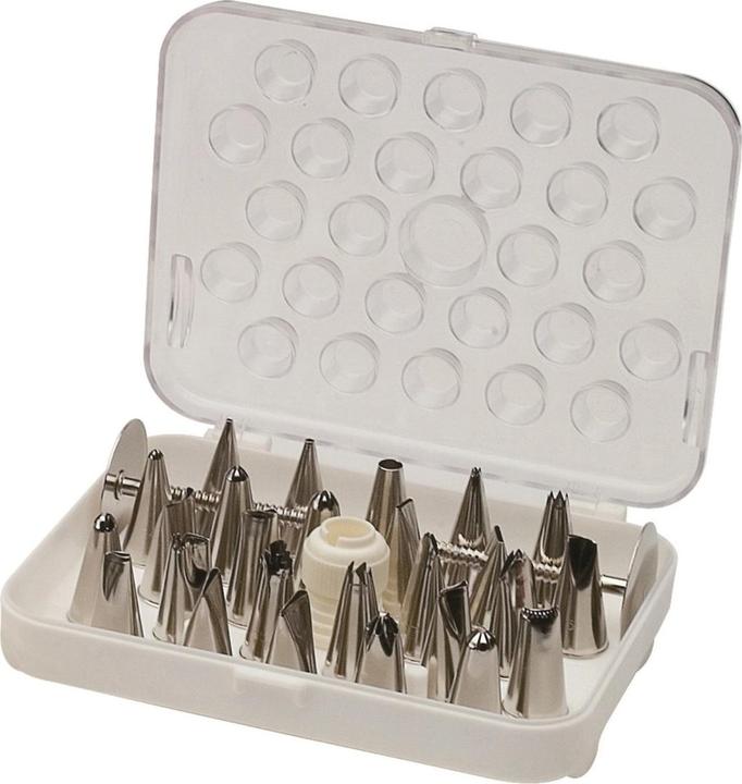 Actual product image Piazza Piping nozzle set with 26 different nozzles (Nozzle)