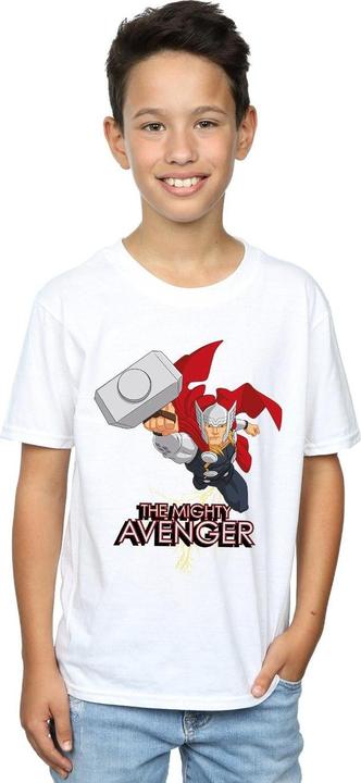 Actual product image Boys Thor The Mighty Avenger T-Shirt (128)