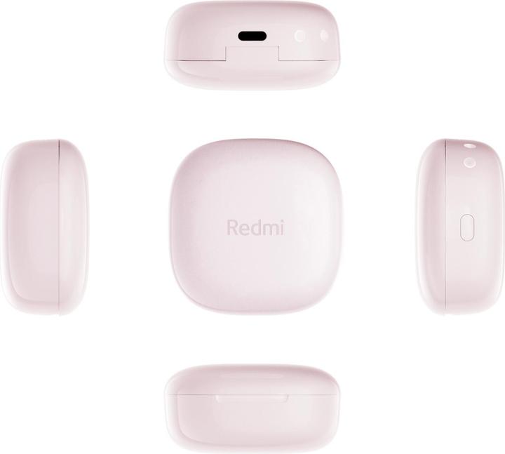 Immagine prodotto Xiaomi Redmi Buds 6 Play Rosa, BHR8775GL (Nessuna soppressione del rumore, 7.50 h, Senza fili)