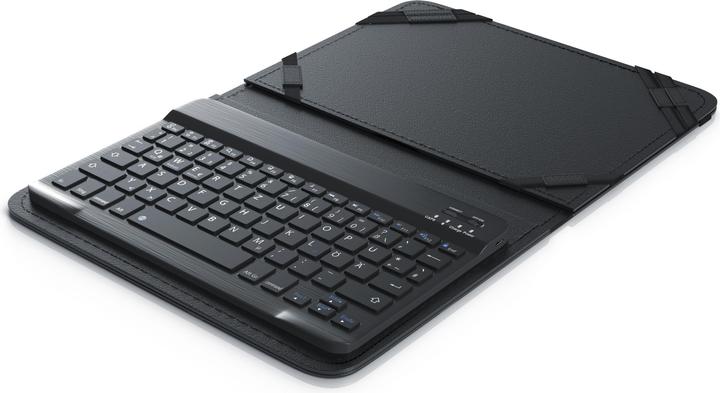 Produktbild Aplic Tablet Tastatur, Bluetooth-Keyboard, 9-10" Tablets Kunstledercase für den Transport (DE, Tablets 9"-10")
