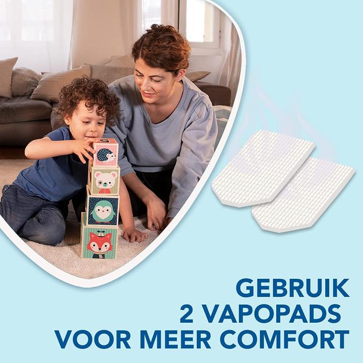 Image du produit Vicks Mini Kaltluft Ultraschall-Luftbefeuchter VUL565E (35 m²)