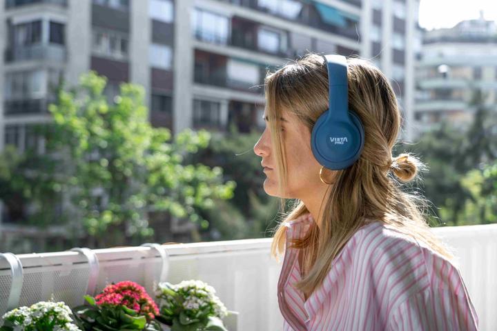 Immagine prodotto Vieta Pro Cuffie Vieta Swing Over Ear - blu (Nessuna soppressione del rumore, 20 h, Senza fili)