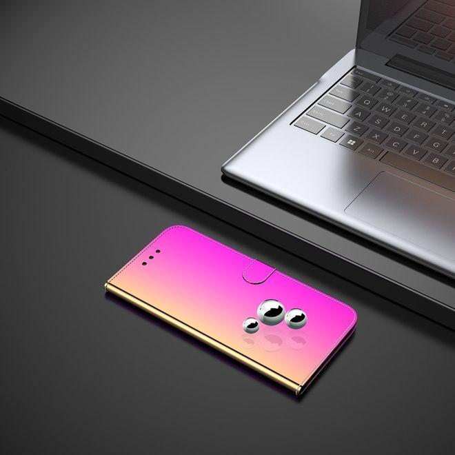 Image du produit MU Style Mirror Surface Bookcover Series (Huawei P40 Lite)