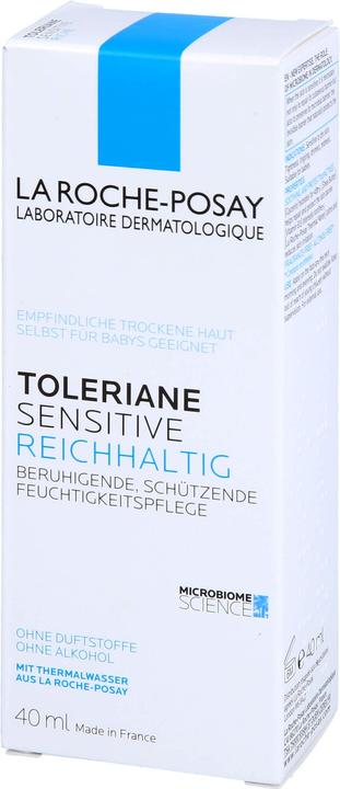 Actual product image La Roche Posay Toleriane Sensitive Reichhaltig (40 ml, 24h cream, Up to SPF 10)