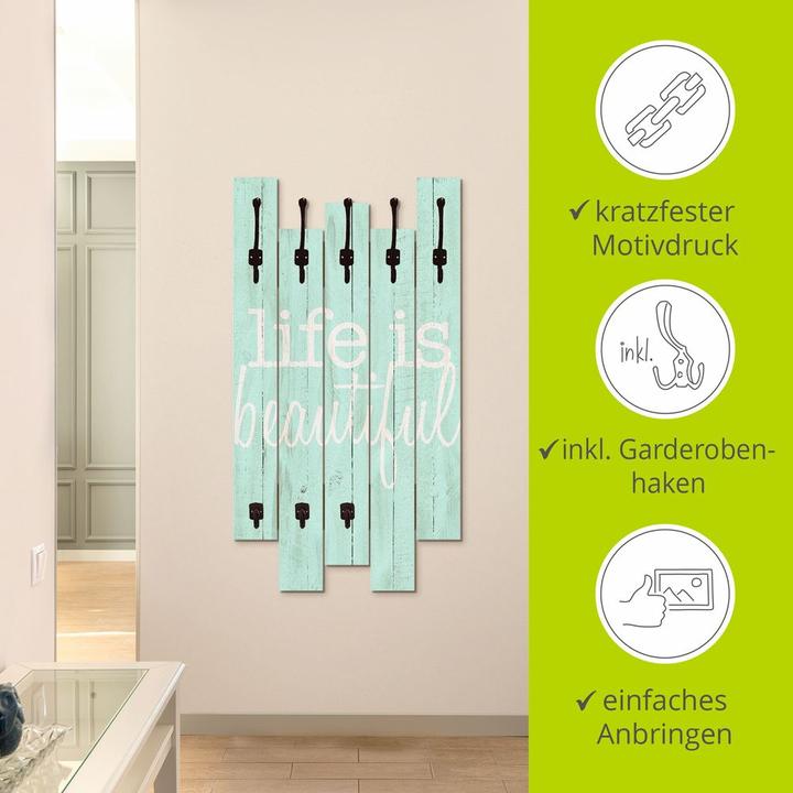 Actual product image Artland Wardrobe, 5 panels Life is beautiful
