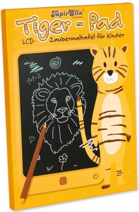 Immagine prodotto Lutz Mauder TapirElla Tiger-Pad, lavagna magica LCD da colorare per bambini)