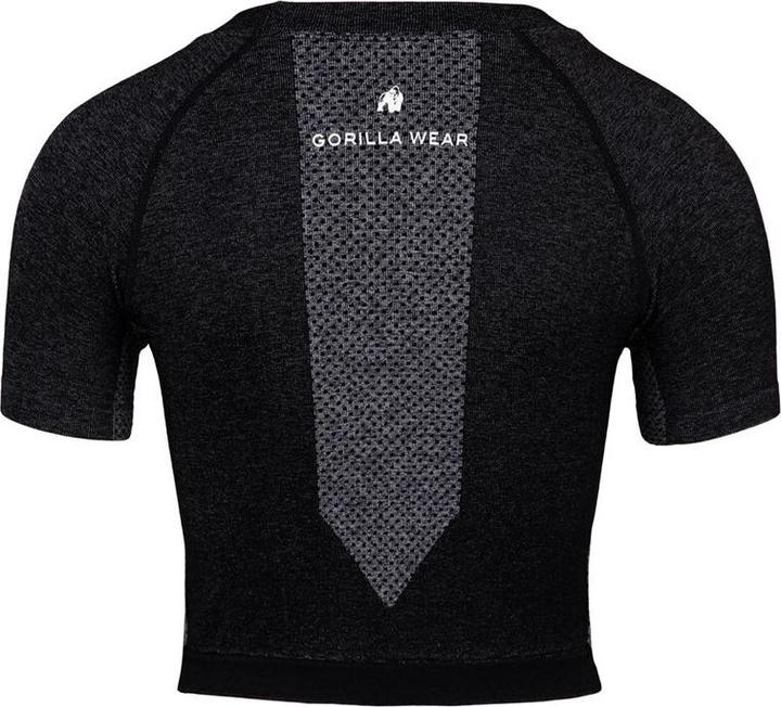 Produktbild Gorilla Wear Selah Seamless Crop Top - schwarz (XL)