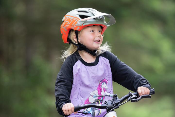 Produktbild Kids Ride Shotgun Unicorn Windproof Kids MTB Jersey (98, 102, 104, 100 A)