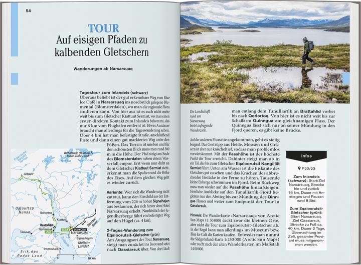Produktbild Reise-Taschenbuch Reiseführer Grönland (Deutsch, Sabine Barth, 2024)