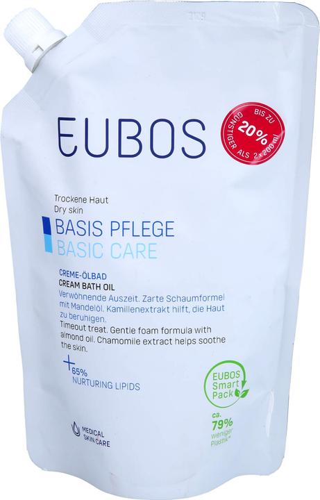 Immagine prodotto Eubos Ricarica di olio da bagno in crema (400 ml, Oli da bagno)