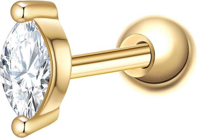 Image du produit Glanzstücke München Clous d'oreille en argent sterling pour femmes - 37348 (Argent Sterling)