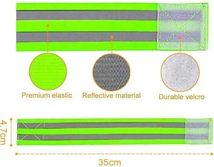 Actual product image Babyworld 2 reflector tapes