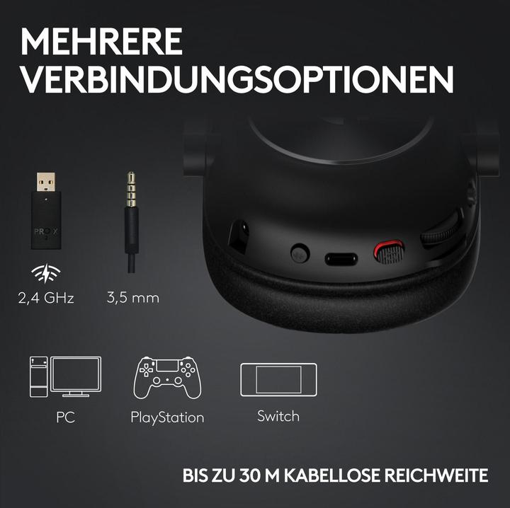Produktbild Logitech G Pro X 2 Lightspeed (Kabelgebunden, Kabellos)