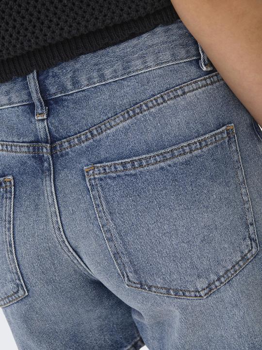 Image du produit Only ONLELLA Mittlere Taille Normal geschnitten Jeans-Shorts Jeans-Shorts (XS)