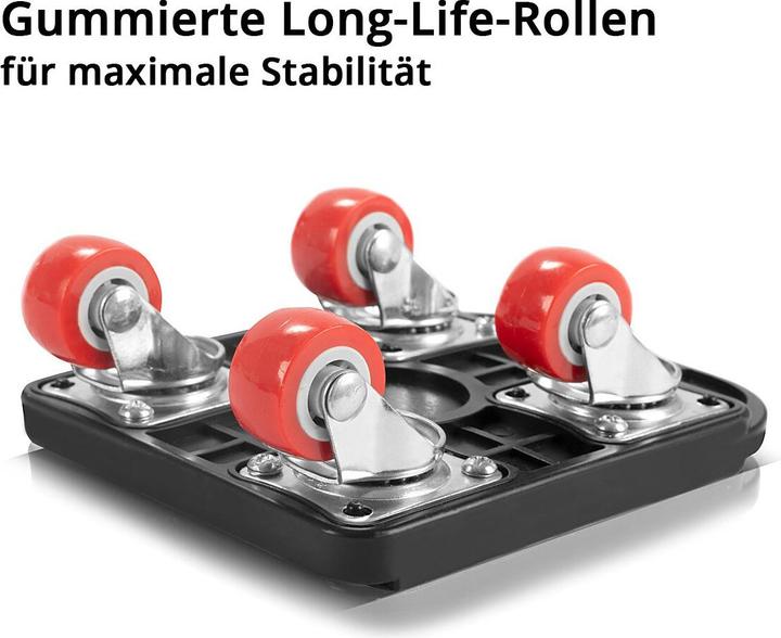 Actual product image Stahlwerk Furniture transport set 4 transport rollers and 1 practical furniture lifter (400 kg)