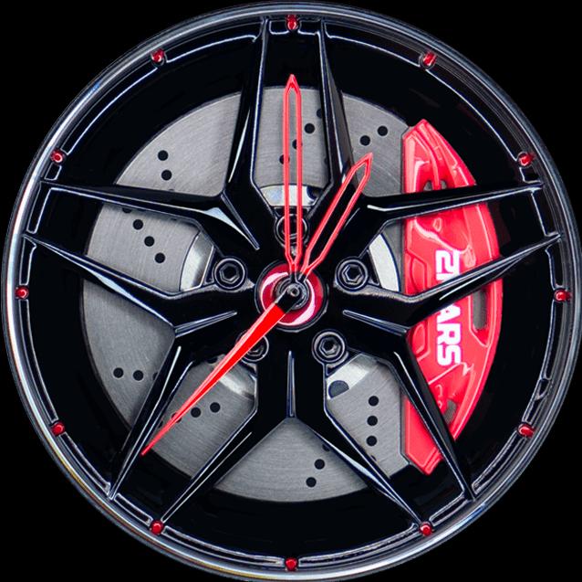 Actual product image 21cars Benz E300 - Red - Black | Non-Spin (43 mm)