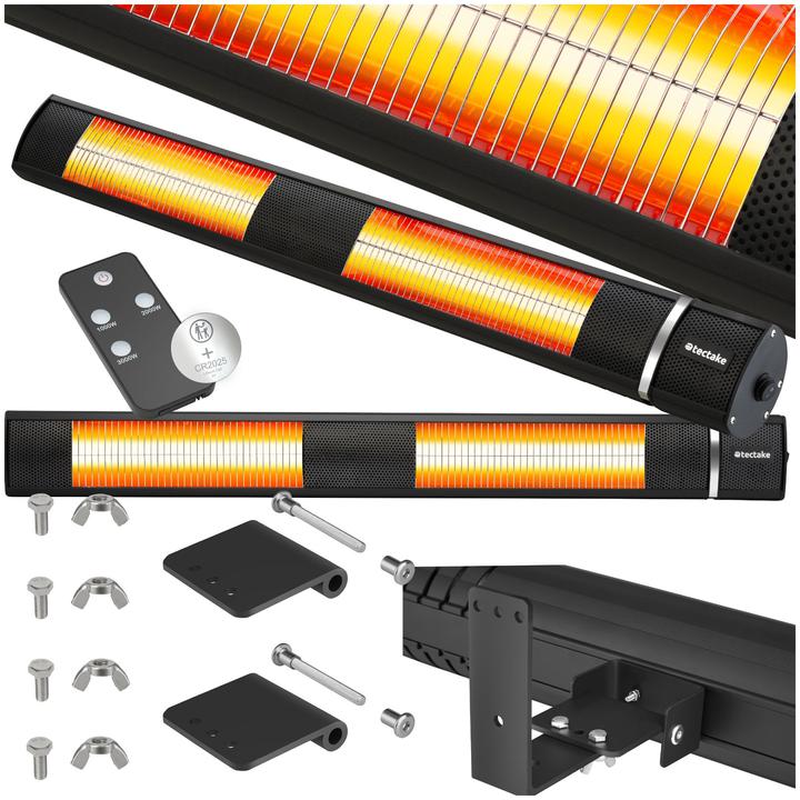 Produktbild tectake Infrarotheizstrahler (3000 W)