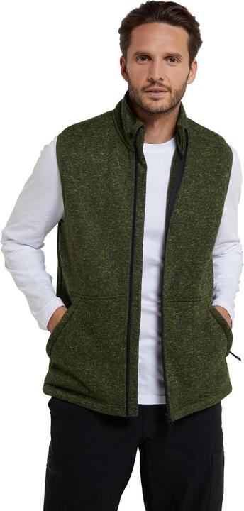 Actual product image Mountain Warehouse Mens Idris Fleece Gilet (M)
