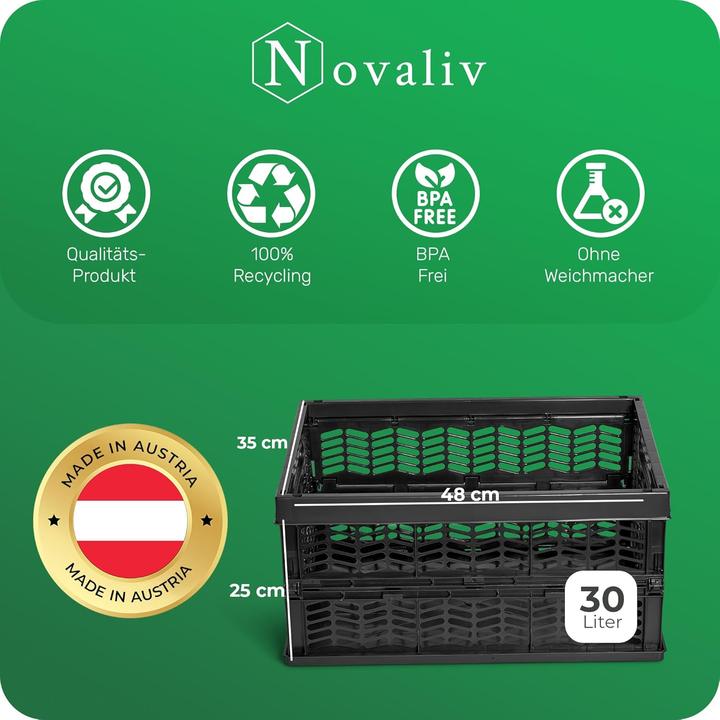 Produktbild Novaliv Klappboxen faltbar stabil