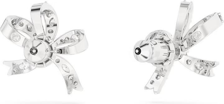 Produktbild Swarovski Volta Ohrstecker Schleife Klein Weiss (Swarovski Metall)