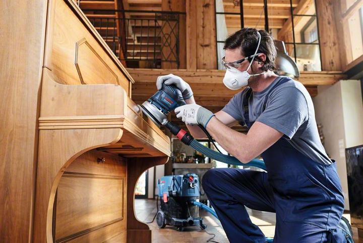 Image du produit Bosch Professional Zubehör Papier abrasif Ponceuse à main 11m (320)
