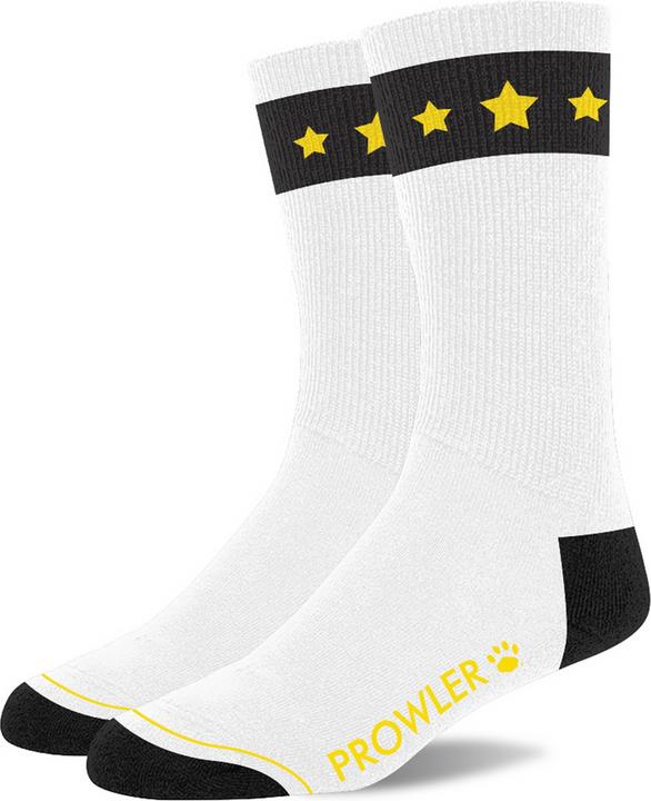 Productafbeelding Prowler Gold Star Socks - White/Black/Gold (Eén maat voor iedereen)
