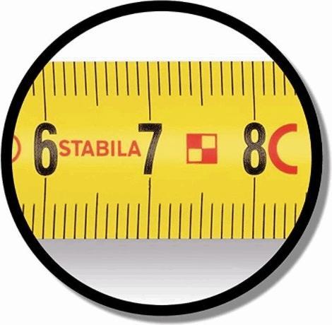 Image du produit Stabila Mètre ruban de poche 5m BM 100 (M)