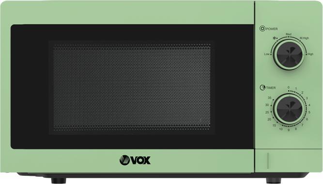 Produktbild Vox microvawe Backofen M32G (20 L, Leistung: 700 W, grün) (20 l)