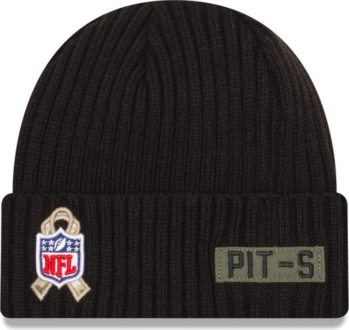 Produktbild New Era NFL Pittsburgh Steelers Salute To Service Beanie (One Size)