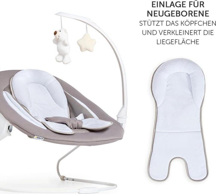 Actual product image Hauck Highchairs Alpha Plus Nature Newborn Set Deluxe - 4-piece highchair (High chair booster seat)