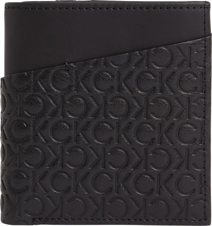Immagine prodotto Calvin Klein CK Must Mono Trifold 6CC W/Coin Nero Tonal Mono