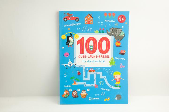 Immagine prodotto 100 Gute-Laune-Rätsel für die Vorschule (Tedesco, Elena Hein, Creativo Loewe, Apprendimento e puzzle Loewe, 2020)