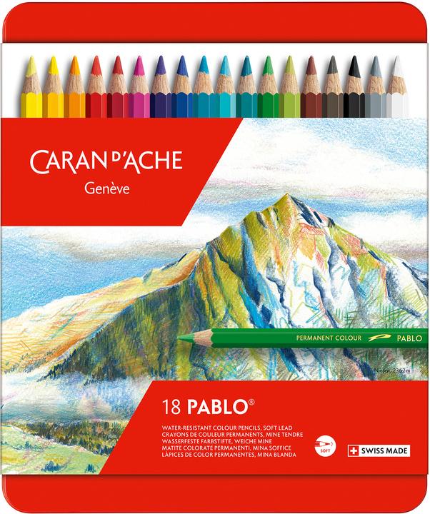 Actual product image Caran d'Ache Pablo Metallschachtel (Multicoloured, 18 x)
