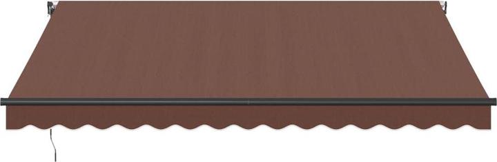 Produktbild VidaXL Markise Gelenkarmmarkise Sonnenmarkise Automatisch Braun 400x350cm (4 m)