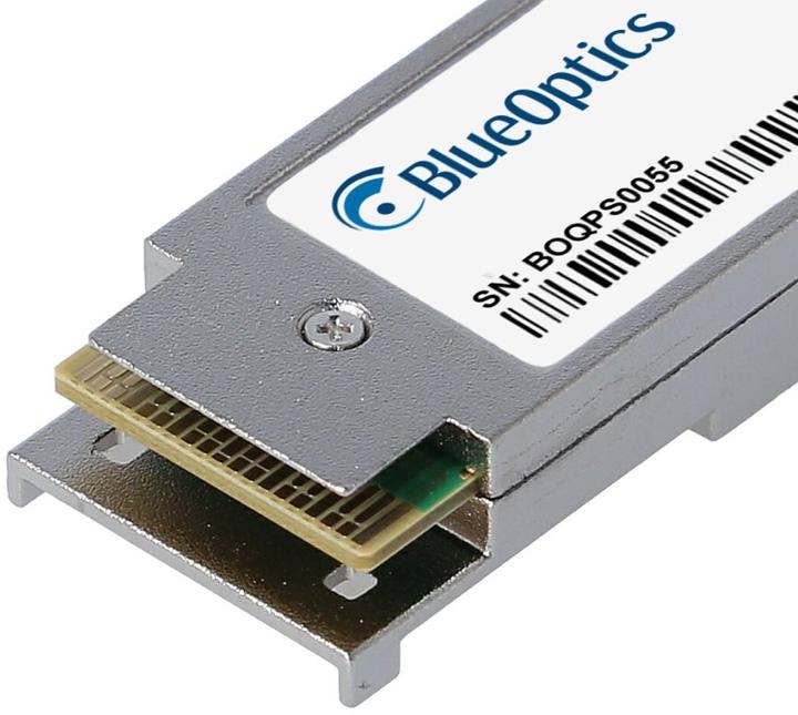Actual product image CBO Juniper QSFP-100G-SR4-C Compatible BlueOptics QSFP28 BO28L859S1D