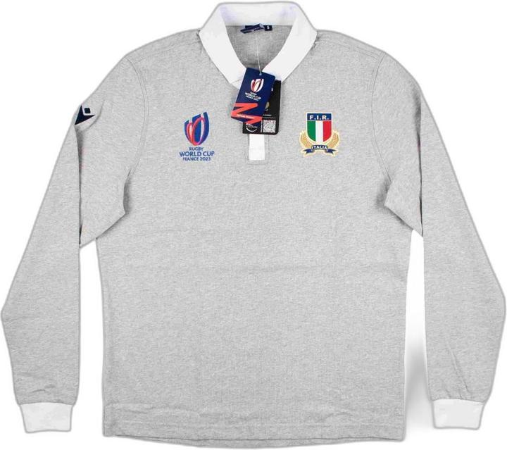 Actual product image Macron Jersey Italie Rugby FIR Merch RWC (S)