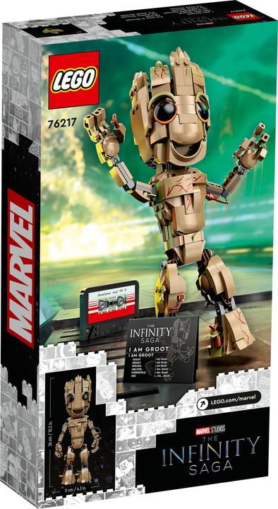 Actual product image LEGO I am Groot (76217, LEGO Marvel)