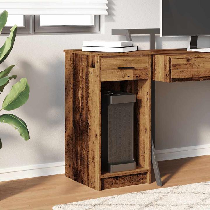 Immagine prodotto VidaXL Armadio per computer con cassetto in legno recuperato 35x45x77 cm Armadio per PC (35 x 45 x 77 cm)