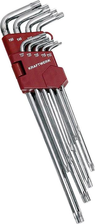 Produktbild Kraftwerk 9-t. TX-Stiftschlüssel-Satz T10-T50