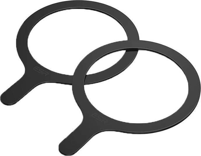 Immagine prodotto ESR Halolock Magsafe Anello Magnetico Universale Confezione Da 2 Pezzi Nero
