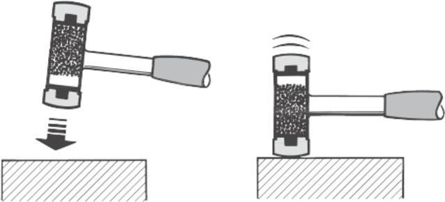 Actual product image Halder Nylon hammer (805 g)