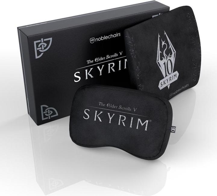 noblechairs Memory Foam Pillow Set - SKYRIM Edition