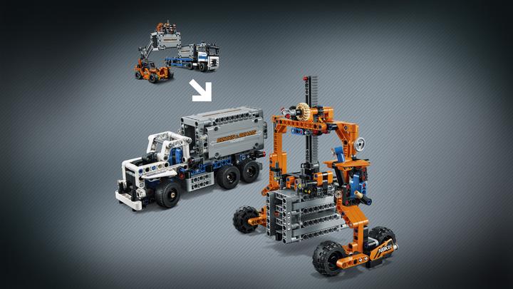 Produktbild LEGO Container-Transport (42062, LEGO Technic)