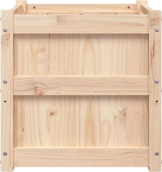Produktbild VidaXL Pflanzkübel 50x50x50 cm Massivholz Kiefer,Material